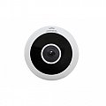 4K Ultra HD Vandal-resistant Fisheye Fixed Dome Camera