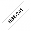 HSe-241 Ông co nhiệt, Chữ đen trên nền trắng 18 mm
