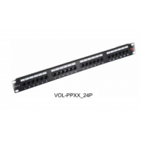 3M Volition Cat.6 110 patch panel, 24-ports, 1U