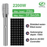 Hệ thống Bơm hỏa tiễn Năng Lượng Mặt Trời 2200W