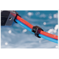 Dây thít nhựa Hellermann Tyton Cable tie inside serrated, 302.26x4.8mm, Ø7.0-80.0mm, black, 100pcs