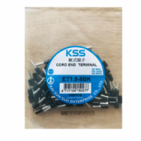 Đầu nối cáp điện Cord And Terminal KSS ET1.5-8BK