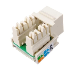 Volition Cat.5e 3M 110 Type RJ45 Jack, White