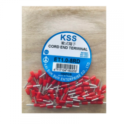 Đầu nối cáp điện Cord And Terminal KSS ET1.0-8RD