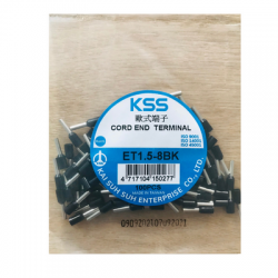 Đầu nối cáp điện Cord And Terminal KSS ET1.5-8BK