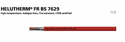 Cáp tín hiệu chống cháy, chống nhiễu 16AWG ~ 1.5mm2 FIRE ALARM Cable, HELUTHERM® FR BS 7629 – 2x1.5 mm2 -300/500V