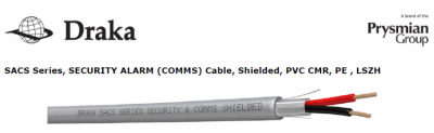 Cáp tín hiệu 18AWG ~ 1.0mm2 SECURITY ALARM (COMMS) Cable, SACS Series