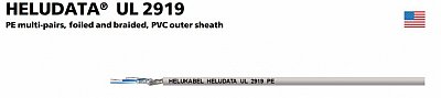 HELUKABEL HELUDATA UL 2919 1X2X24 AWG ROSH