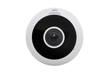 4K Ultra HD Vandal-resistant Fisheye Fixed Dome Camera
