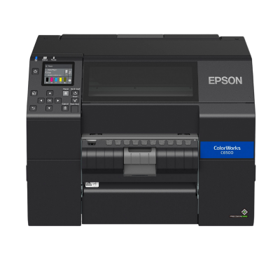 Máy in tem nhãn màu Epson Colorworks  (C31CH77206E1), bóc tách tự động, khổ 8