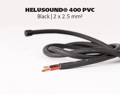 Dây cáp âm thanh HELUKABEL HELUSOUND 400 Lautsprecherkabel | Black | 2 x 1.5 mm²
