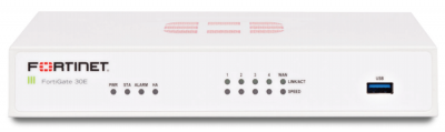 Thiết bị tường lửa Fortinet Fortigate-30E plus 3-Year 8x5 FortiCare and FortiGuard Unified (UTM) Protection