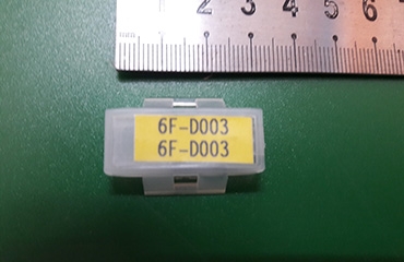 MC-1 Hộp đánh dấu Cable Ties, màu trắng 32mm