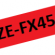 TZe-FX451 Nhãn siêu dẻo, chữ đen trên ...