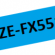 TZe-FX551 Nhãn siêu dẻo, chữ đen trên ...