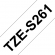 TZe-S261 Nhãn siêu dính, chữ đen trên ...