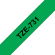 TZe-731 Nhãn tiêu chuẩn, chữ đen trên ...