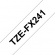 TZe-FX241 Nhãn siêu dẻo, chữ đen trên ...